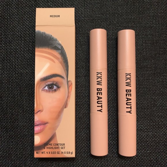 NEW KKW Creme Contour & Highlight Sticks - Medium